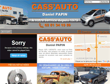 Tablet Screenshot of cass-auto.com